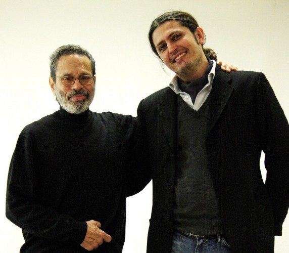 Leo Brouwer con Marco Lo Russo