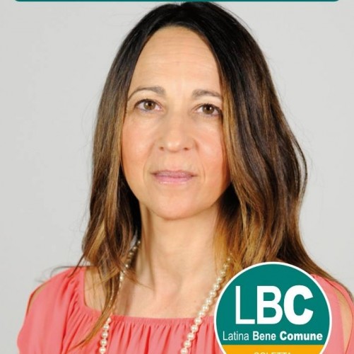 La Consigliera e medico Maria Grazie Ciolfi, eletta nella Lista Civica Latina Bene Comune.